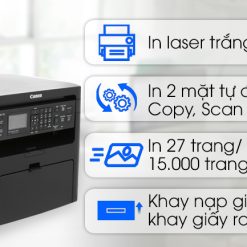 Máy in laser đen trắng Canon MF241D (A4/A5/ In/ Copy/ Scan/ Đảo mặt/ USB)